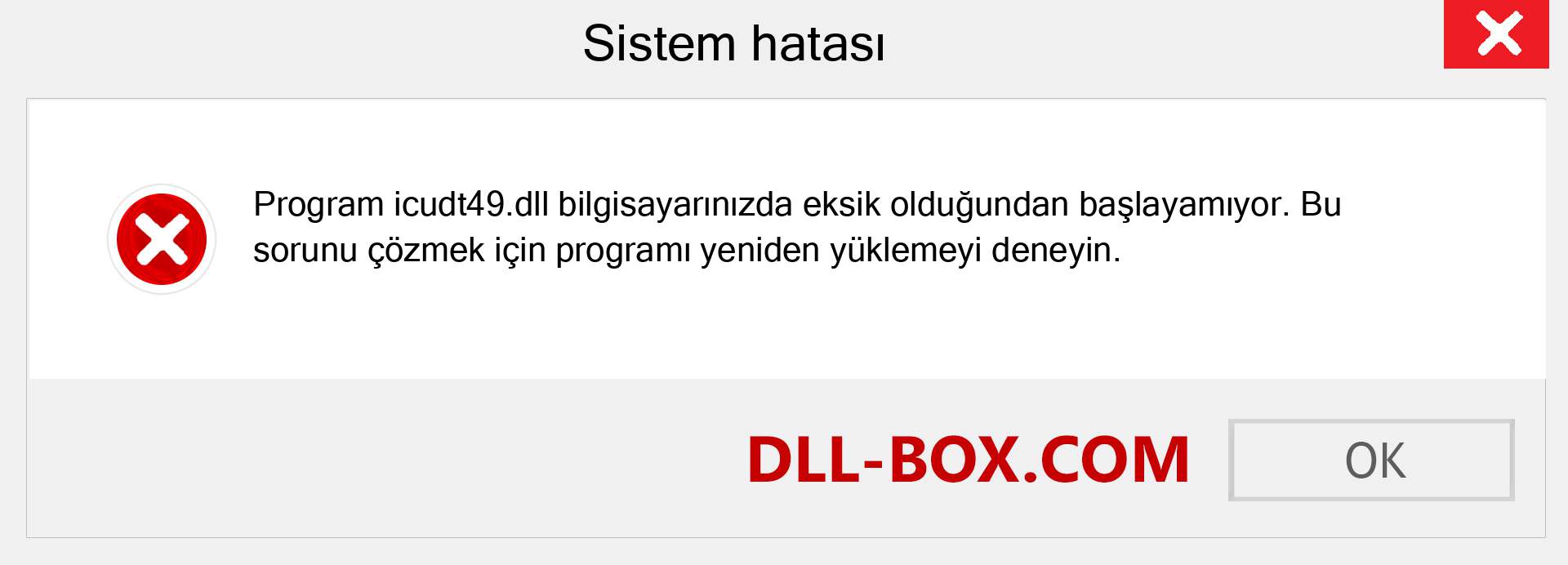 icudt49.dll dosyası eksik mi? Windows 7, 8, 10 için İndirin - Windows'ta icudt49 dll Eksik Hatasını Düzeltin, fotoğraflar, resimler